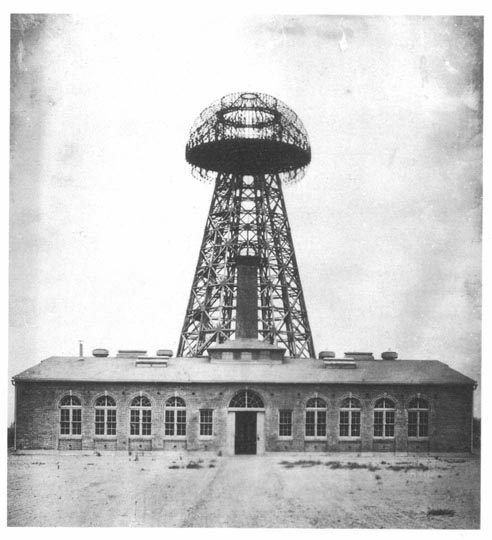 Figura 1. El transmisor de energía de Tesla
Figura 1. El transmisor de energía de Tesla