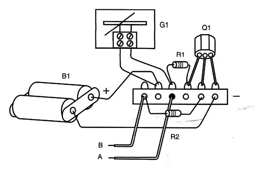 Figure 13 – Mounting using a terminal strip
Figure 13 – Mounting using a terminal strip