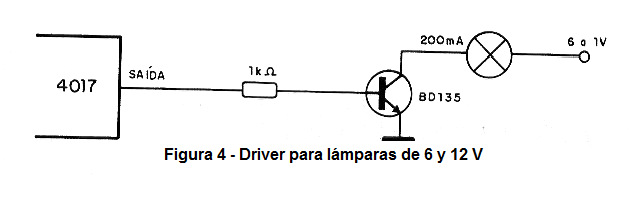 Driver para lámpara de 6 y 12 V.
Driver para lámpara de 6 y 12 V.