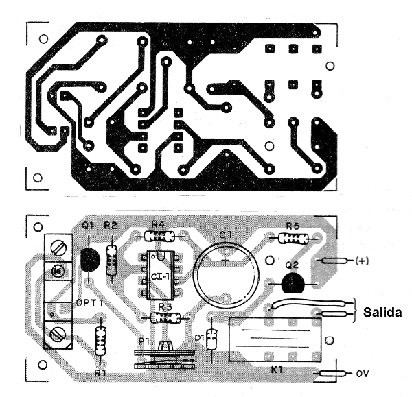 Figura 4 - Placa para el montaje
Figura 4 - Placa para el montaje