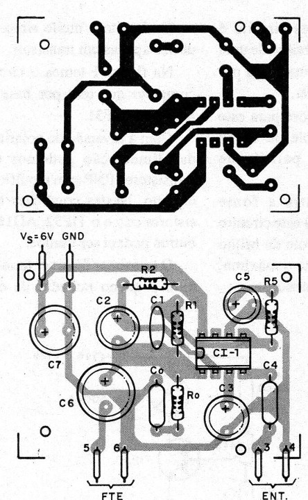 Figura 2 - Placa para el montaje
Figura 2 - Placa para el montaje