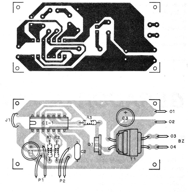 Figura 2 - Placa para el montaje
Figura 2 - Placa para el montaje