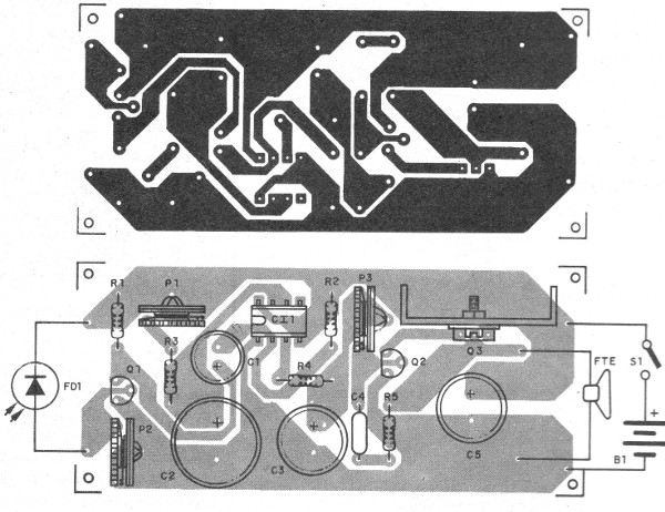 Figura 5 - Placa para el receptor
Figura 5 - Placa para el receptor