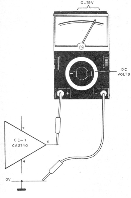 Figura 9 - Prueba de retención de carga por el capacitor
Figura 9 - Prueba de retención de carga por el capacitor