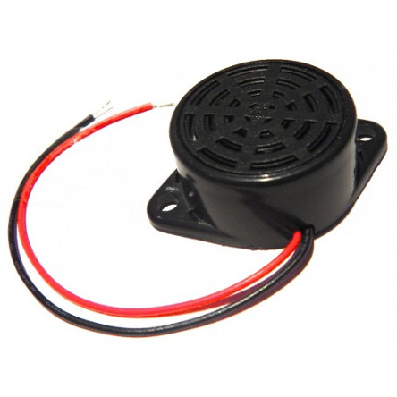 Figura 6 - Buzzer con oscilador interno
Figura 6 - Buzzer con oscilador interno