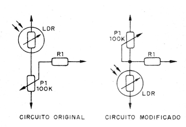 Figura 4 - Invertir la acción del circuito
Figura 4 - Invertir la acción del circuito