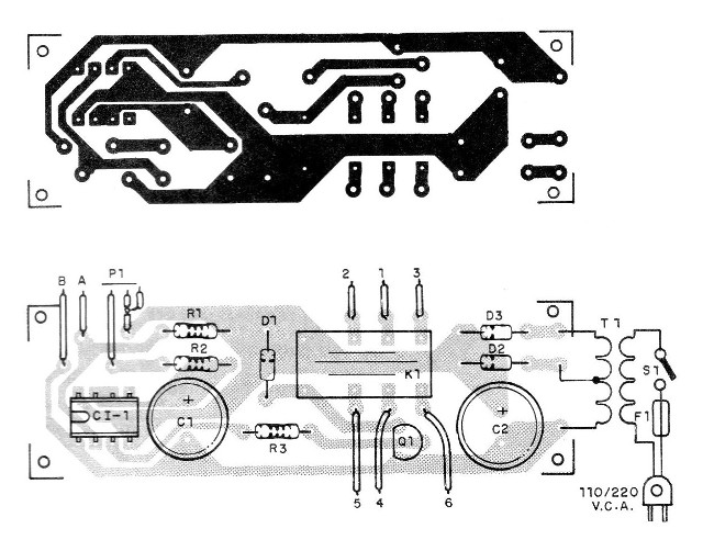 Figura 2 - Placa para el montaje
Figura 2 - Placa para el montaje