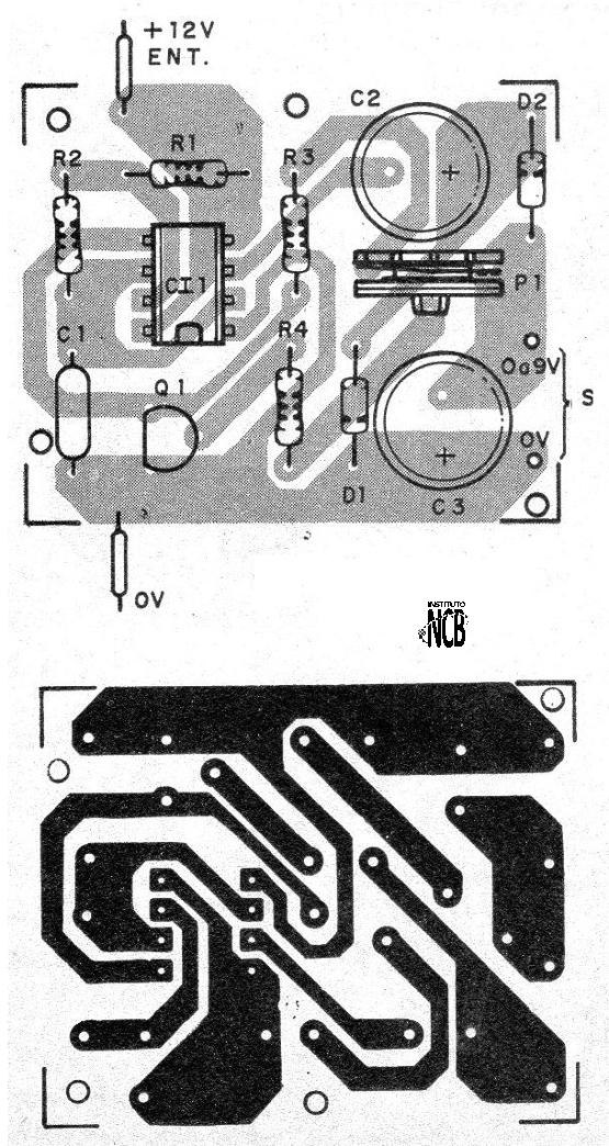 Figura 2 - Placa para el montaje
Figura 2 - Placa para el montaje