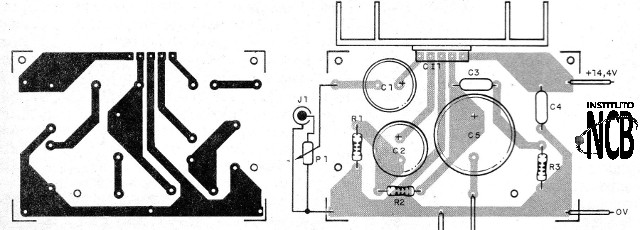 Figura 2 - Placa para el montaje
Figura 2 - Placa para el montaje