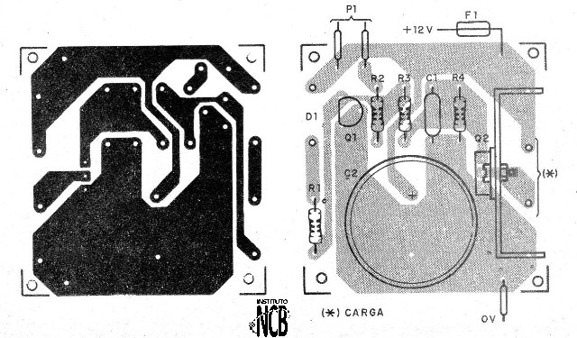 Figura 5 - Placa para el termostato
Figura 5 - Placa para el termostato
