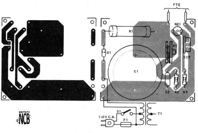 Figura 7 - Placa para la versión 3
Figura 7 - Placa para la versión 3