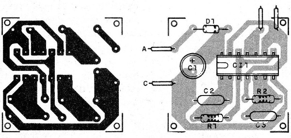 Figura 2 - Placa para el montaje
Figura 2 - Placa para el montaje