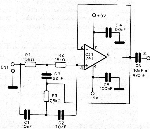 Figura 2 - Diagrama completo del filtro
Figura 2 - Diagrama completo del filtro