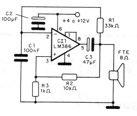 Figura 1 - Diagrama del oscilador
Figura 1 - Diagrama del oscilador