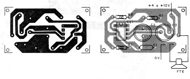 Figura 2 - Placa para el montaje
Figura 2 - Placa para el montaje