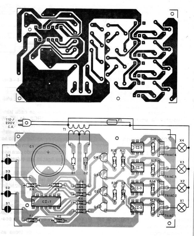 Figura 3 - Placa para el montaje
Figura 3 - Placa para el montaje