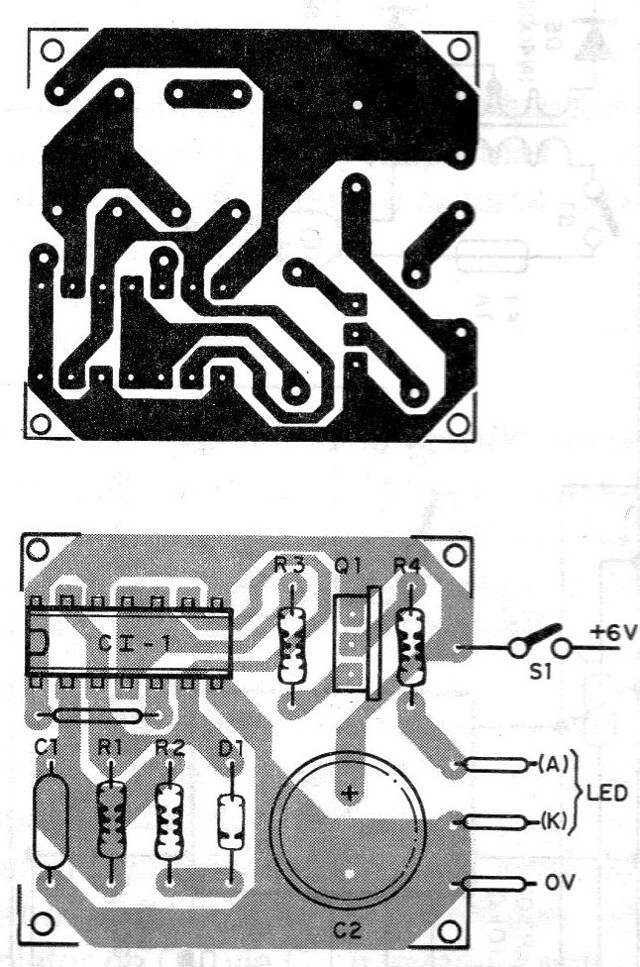 Figura 7 - Placa pata el módulo transmisor
Figura 7 - Placa pata el módulo transmisor