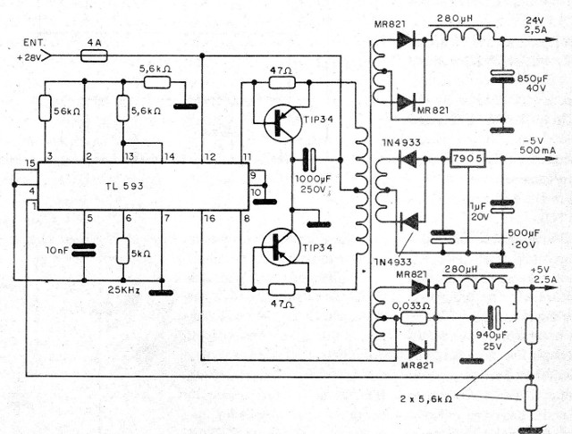 Figura 1 - Fuente de controlador
Figura 1 - Fuente de controlador