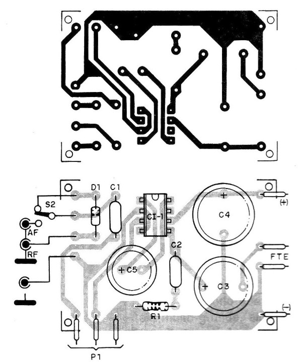 Figura 2 - Placa para el montaje
Figura 2 - Placa para el montaje