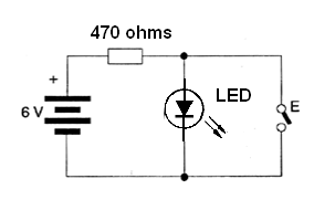 Figura 29 – Circuito Equivalente con LED
Figura 29 – Circuito Equivalente con LED