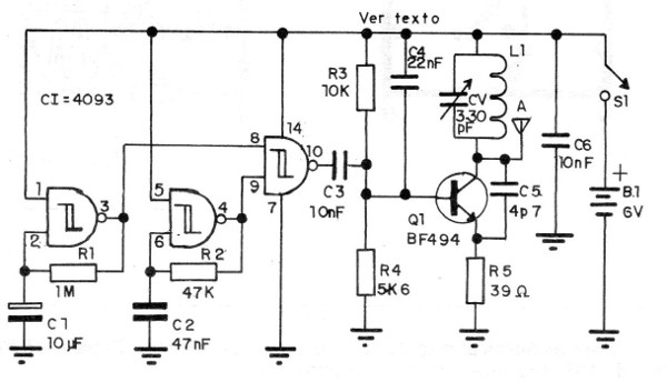 Figura 1 - Diagrama del localizador

