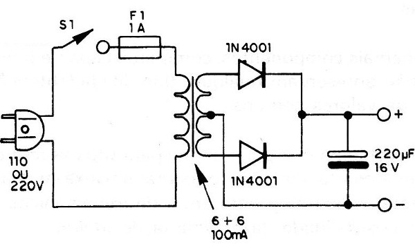 Figura 8 - Fuente para el circuito
Figura 8 - Fuente para el circuito
