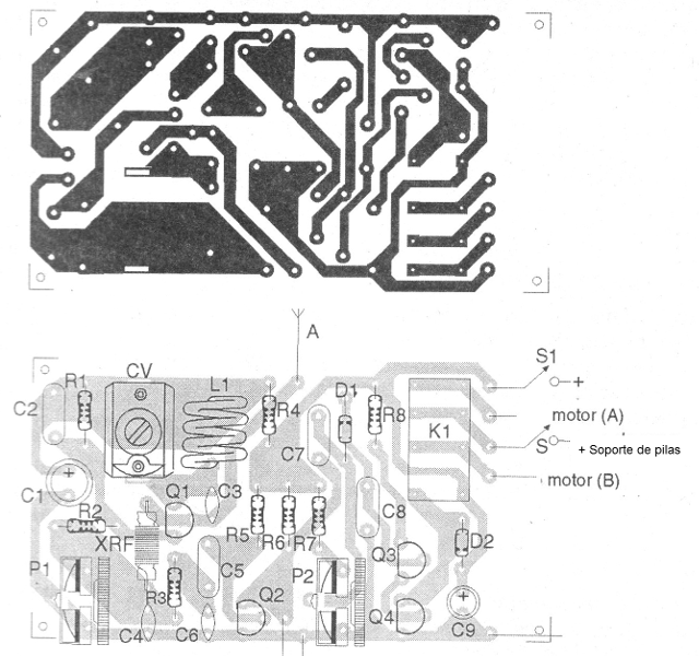 Figura 4 - Placa del receptor
Figura 4 - Placa del receptor