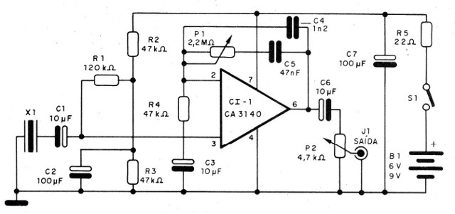 Figura 3 - Diagrama del aparato
Figura 3 - Diagrama del aparato