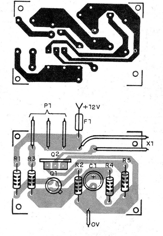 Figura 2 - Placa para el montaje
Figura 2 - Placa para el montaje