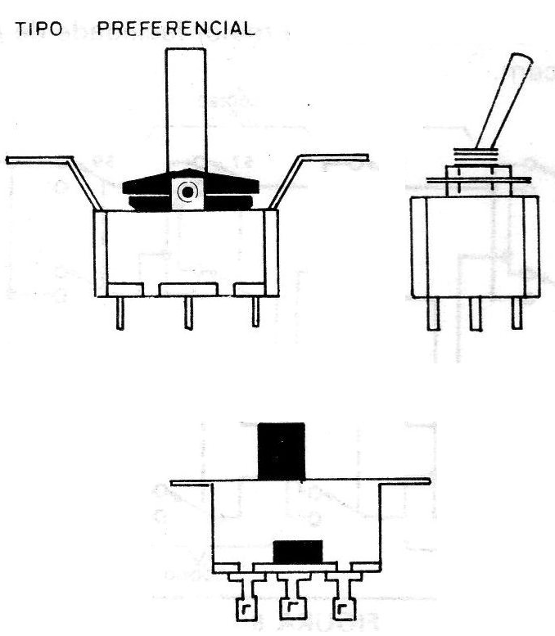Figura 3 - Llaves tipo palanca
Figura 3 - Llaves tipo palanca