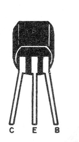 Figura 3 - Terminales del transistor
Figura 3 - Terminales del transistor