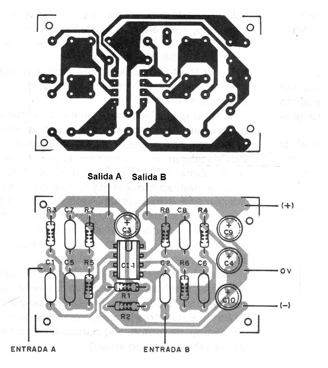 Figura 3 - Placa para el montaje
Figura 3 - Placa para el montaje