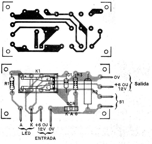 Figura 3 - Placa para el montaje
Figura 3 - Placa para el montaje