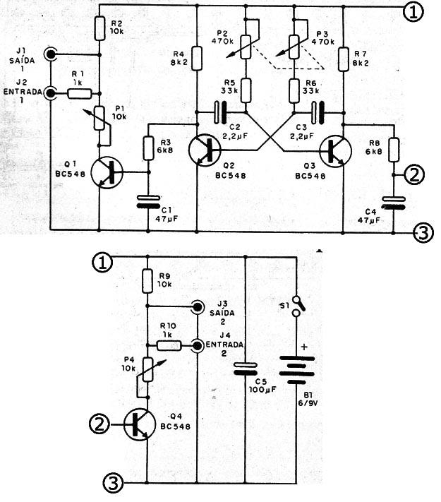 Figura 1 - Diagrama completo del multi-trémulo
Figura 1 - Diagrama completo del multi-trémulo