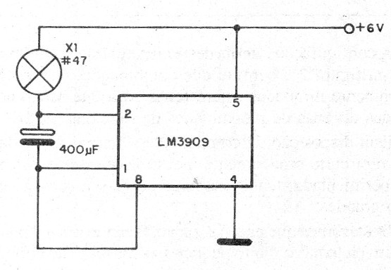 Figura 6 - Circuito con lámpara
Figura 6 - Circuito con lámpara