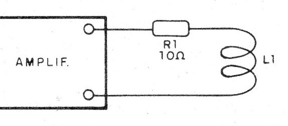 Figura 3 - Conexión de una resistor de protección
Figura 3 - Conexión de una resistor de protección