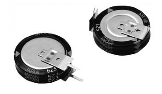 Figura 7 - Supercapacitores de 1.5 F
Figura 7 - Supercapacitores de 1.5 F