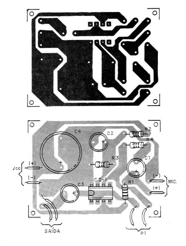 Figura 3 - Placa para el montaje
Figura 3 - Placa para el montaje