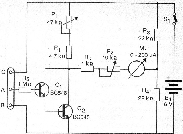 Figura 7 - Diagrama del polígrafo
Figura 7 - Diagrama del polígrafo