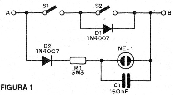 Figura 1 - Circuito completo del interruptor incrementado
Figura 1 - Circuito completo del interruptor incrementado