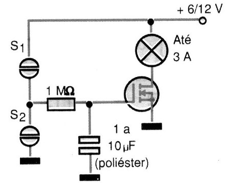 Fig. 6 - Dimmer de toque
Fig. 6 - Dimmer de toque