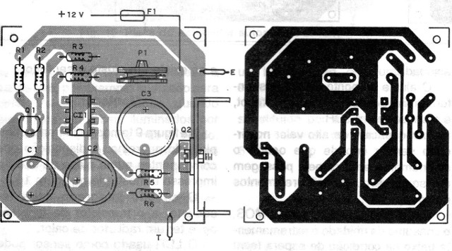 Figura 2 - Placa para el montaje
Figura 2 - Placa para el montaje