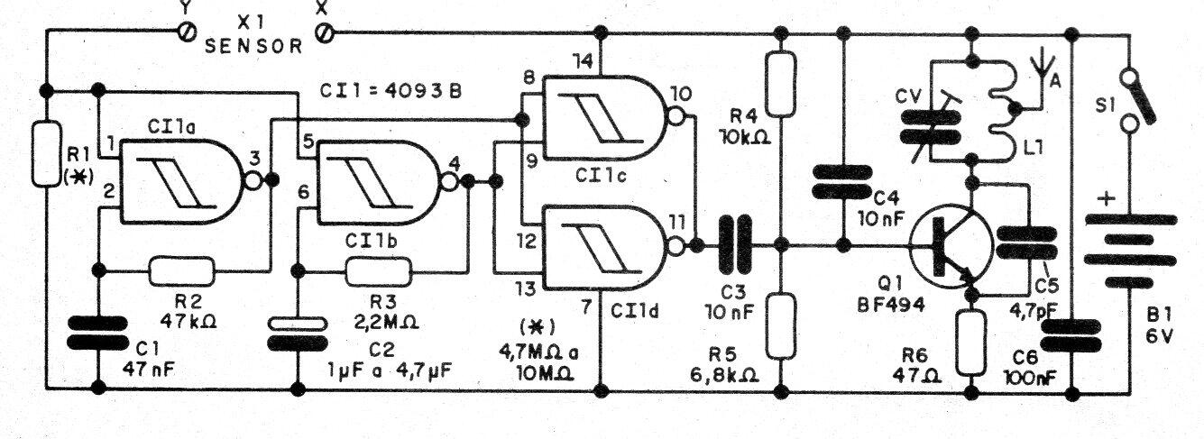 Figura 1 - Diagrama de la alarma
Figura 1 - Diagrama de la alarma