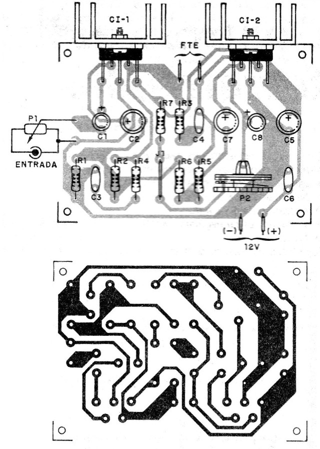 Figura 4 - Placa para el montaje
Figura 4 - Placa para el montaje
