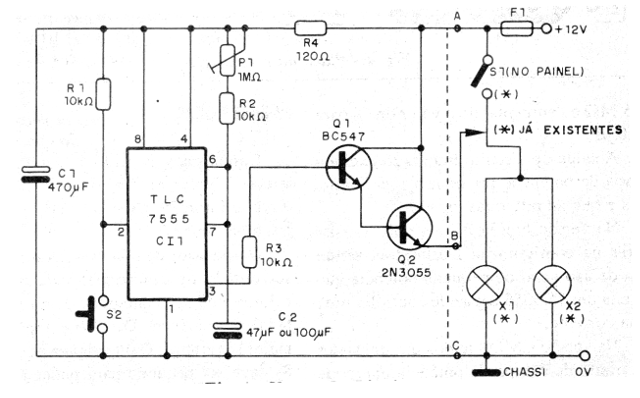 Figura 1 - Diagrama del aparato - Versión 1 - bipolar
Figura 1 - Diagrama del aparato - Versión 1 - bipolar