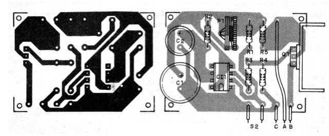 Figura 4 - Placa para la versión 2
Figura 4 - Placa para la versión 2