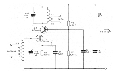 Figura 1 - Diagrama completo del booster
Figura 1 - Diagrama completo del booster