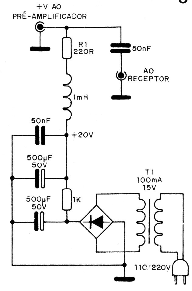 Figura 3 - Fuente para el circuito
Figura 3 - Fuente para el circuito