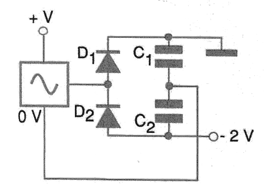 Figura 1 - Uso de un circuito inversor de polaridad
Figura 1 - Uso de un circuito inversor de polaridad