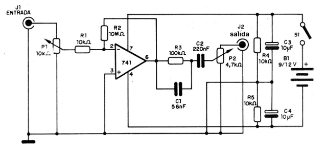 Figura 5 - Diagrama completo del aparato
